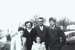 David Dorrough; Julia (Judy) Kish Dorrough; Bruce Dorrough; Dan Dorrough; Becky Dorrough; family